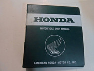 1983 1984 Honda NH80 aero80 Shop Manual BINDER Edition FACTORY OEM BOOK 83 84