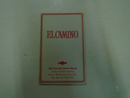 1983 GM Chevrolet El Camino Owners Operators Owner Manual New