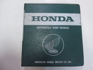 1983-1986 HONDA ASCOT VT500FT SHADOW VT500C Service Manual WATER DAMAGED OEM