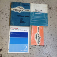 1983 Toyota Cressida Service Shop Repair Factory Manual OEM Set W EWD Owners +