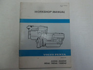 1983 Volvo Penta AQD40 AQAD40 MD40 TMD40 TAMD40 Workshop Manual Factory OEM ***