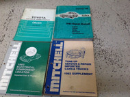 1983 TOYOTA CELICA Service Repair Shop Manual SET W EWD + Extras