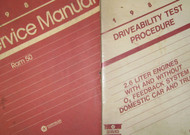 1984 Dodge Ram 50 RAM50 Truck Service Shop Repair Workshop Manual OEM Set