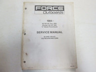 1984 Force Outboards 85 125 HP Thru 1988 Outboard Motors Service Shop Manual OEM