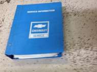 1984 GM Chevrolet Chevy Camaro Service Shop Repair Workshop Manual OEM Binder Ed