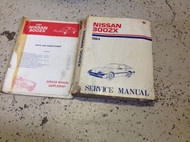 1984 NISSAN 300ZX 300 ZX Service Repair Shop Manual Factory Set W AUTO AC Bk
