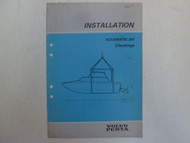 1984 Volvo Penta Aquamatic 290 Checkings Installation Manual 5310