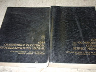 1985 OLDSMOBILE OLDS CUTLASS SUPREME & Toranado Service Shop Repair Manual Set