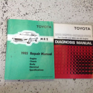 1985 OEM Factory Toyota MR2 Service Repair Shop Workshop Manual Set W Diagnosis