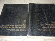 1985 OLDSMOBILE CUSTOM CRUISER Service Shop Repair Workshop Manual Set OEM GM