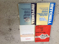 1985 Toyota TRUCK DIESEL Service Shop Repair Manual Set W Cab Chassis Gui + Book