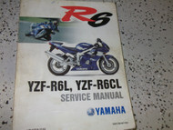 1986 1987 Yamaha R6 YZF-R6L YZF-R6CL YZF R6L R6CL Service Shop Manual NEW