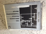1986 BMW 635CSi Electrical Troubleshooting Wiring Shop Diagram Manual ETM OEM