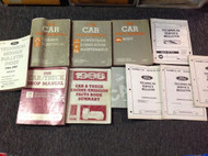 1986 Ford Mustang Capri Mark VII Cougar Thunderbird Service Shop Manual Set OEM