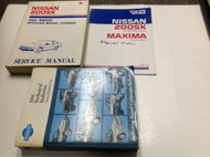 1986 Nissan 200SX MID YEAR MODEL CHANGE Service Repair Shop Manual Set