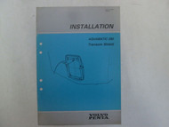 1986 Volvo Penta Aquamatic 290 Transom Shield Installation Manual Factory OEM***