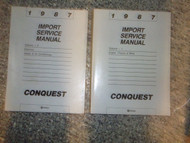 1987 CHRYSLER CONQUEST Service Repair Shop Workshop Manual Set OEM FACTORY