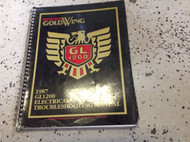 1987 Honda Gold Wing GL1200 Gold Wing Electrical Troubleshooting Manual EWD OEM