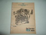 1987 Suzuki VS1400 Technical Seminar Manual FACTORY OEM BOOK 87
