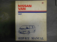 1987 Nissan Van Service Shop Repair Workshop Manual FACTORY OEM BOOK 87