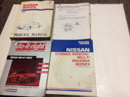 1987 Nissan 300ZX 300 ZX Service Repair Shop Manual Factory Book OEM Set W TSB P