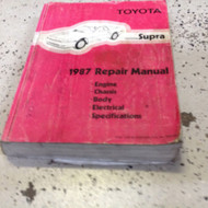 1987 Toyota Supra Service Shop Repair Workshop Manual OEM Factory