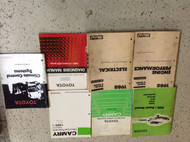 1988 1/2 Toyota Camry Service Repair Shop Workshop Manual OEM Set W EWD Features