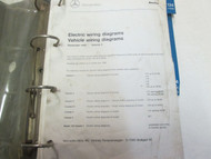 1988 1989 Mercedes Model 124 Electrical Wiring Diagrams Manual Volume 3.1 ***