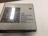 1988 BMW 735i E32 Electrical Troubleshooting Service Shop Manual OEM ETM