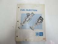 1988 GM Fuel Injection Product Service Training Manual STAINED WORN FACTORY OEM