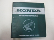 1988 Honda NX125 NX 125 Service Shop Manual BINDER STAINS FACTORY OEM DEAL 88