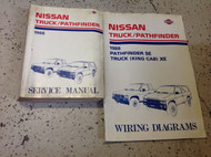 1988 Nissan Truck Pathfinder Service Repair Shop Manual SET Factory W EWD OEM