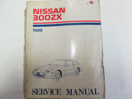 1988 Nissan 300ZX Service Repair Shop Workshop Manual Factory Book OEM Damaged