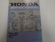 1989 1990 HONDA CB400F CB-1 Service Shop Repair Workshop Manual FACTORY NEW