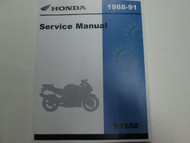 1989 1990 1991 Honda NT650 NT 650 HAWK GT Service Shop Repair Manual NEW
