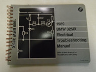1989 BMW 325iX 325 i x Electrical Troubleshooting Wiring Diagram Manual ETM ***