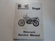 1989 1990 Kawasaki Tengai Motorcycle Service Workshop Repair Manual FACTORY OEM