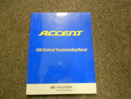 2008 HYUNDAI ACCENT Electrical Troubleshooting Manual OEM Schematic Diagrams x