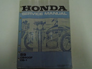 1989 HONDA CB400F CB-1 Service Shop Repair Manual FACTORY OEM Book Wear ***