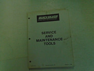 1989 Quicksilver Marine Service & Maintenance Tools Manual OEM 89