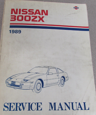 1989 Nissan 300ZX 300 ZX Service Repair Workshop Shop Manual OEM Factory