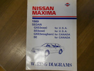 1989 Nissan Maxima Electrical Wiring Diagram Troubleshooting Shop Manual EWD ETM