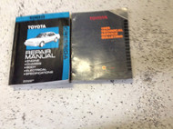 1989 TOYOTA CRESSIDA Service Shop Workshop Repair Manual OEM W Tech Bulletin