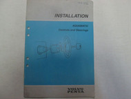 1989 Volvo Penta Aquamatic Controls and Steerings Installation Manual ***