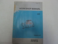 1989 Volvo Penta Workshop Manual 431 7732808-6 Factory OEM ***