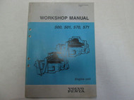 1989 Volvo Penta Workshop Manual 500, 501, 570, 571 7732736-9 Factory OEM ***