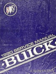 1990 BUICK CENTURY Service Repair Shop Manual FACTORY DEALERSHIP GM BOOK 1990