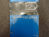 2008 Harley Davidson Sportster Models Parts Catalog Manual OEM x NEW