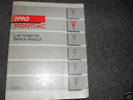 1990 GM Pontiac Lemans Service Shop Workshop Repair Manual OEM 90 Factory