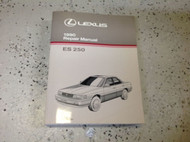 1990 Lexus ES250 ES 250 Service Shop Repair Manual OEM Factory 1990